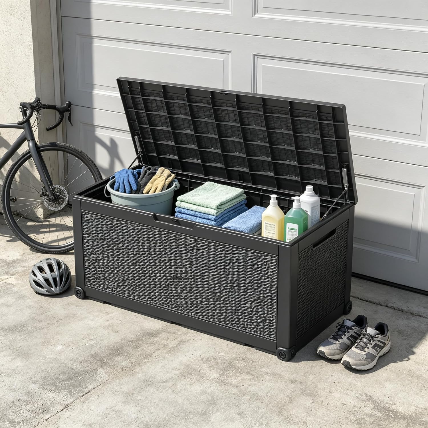 Detalle 2 de Outdoor Storage Box 100-Gallon