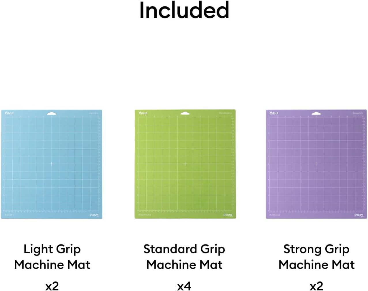 Thumbnail 2 de Cricut Variety Pack Mat 12x12, 8 pack 🖨