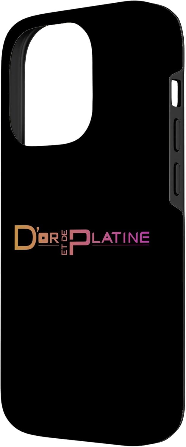 Thumbnail 1 de Logo D&P dégradé Coque pour iPhone 14 Pro — Merchandising officiel JuL