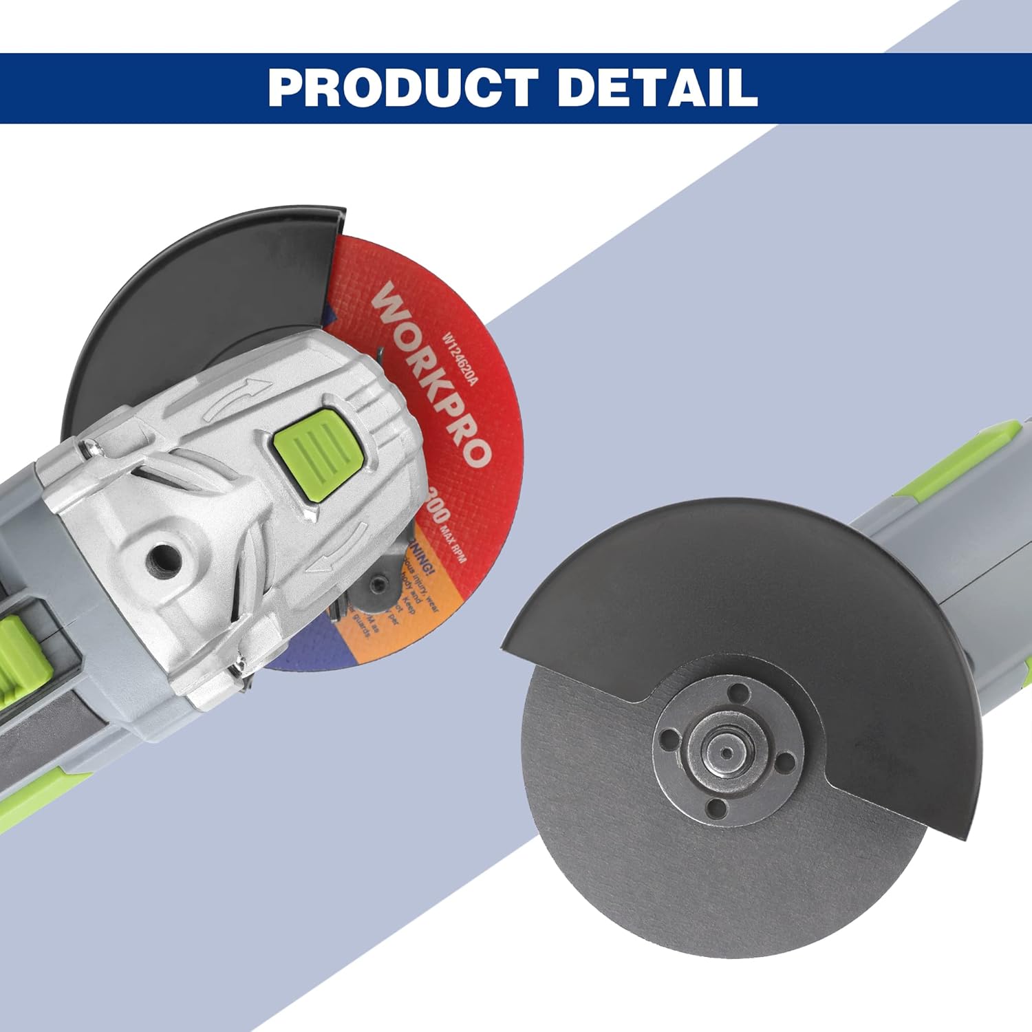 Thumbnail 6 de WORKPRO 115 mm Metal Cutting Discs 20-pack