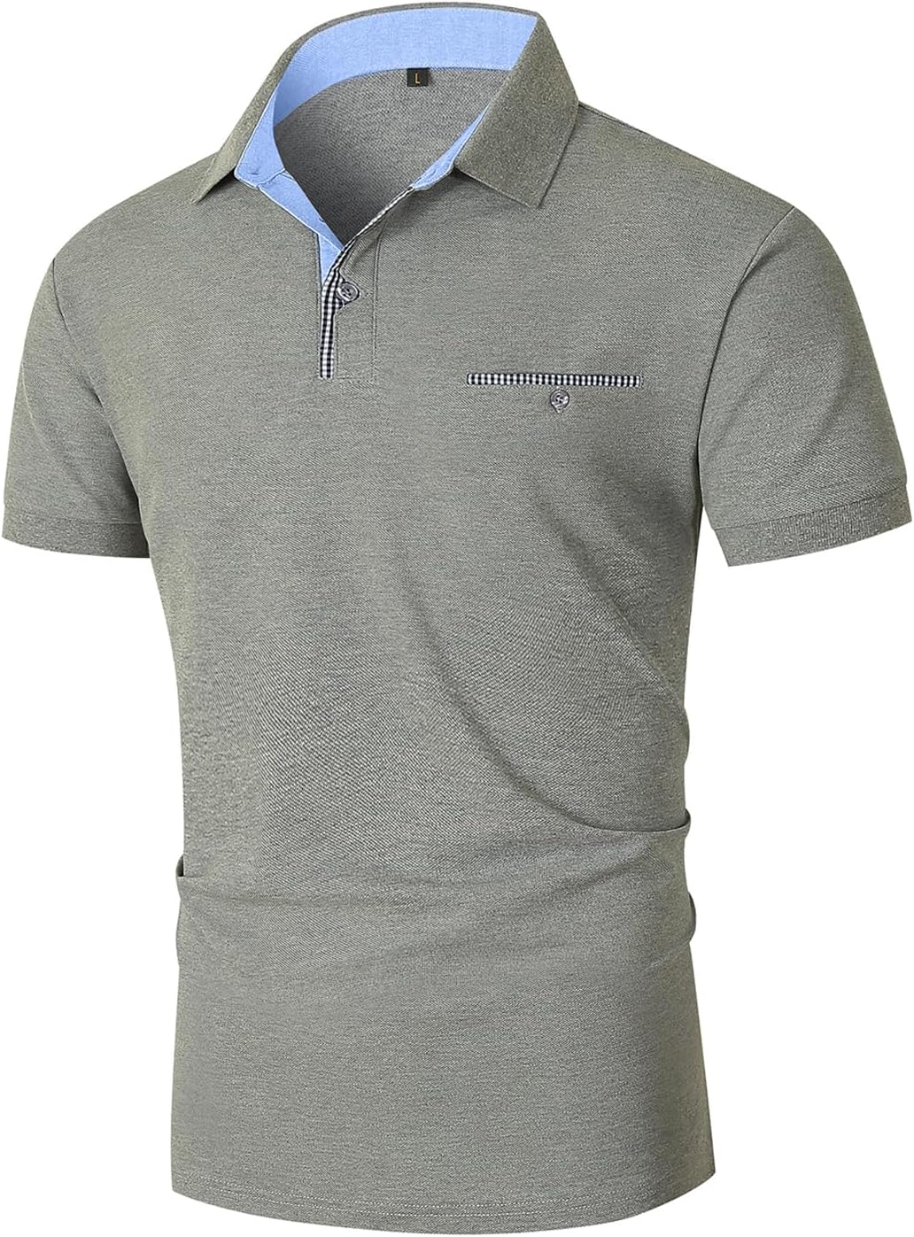 Thumbnail 5 de KUNJLELP Men's Cotton Pique Polo Shirt M
