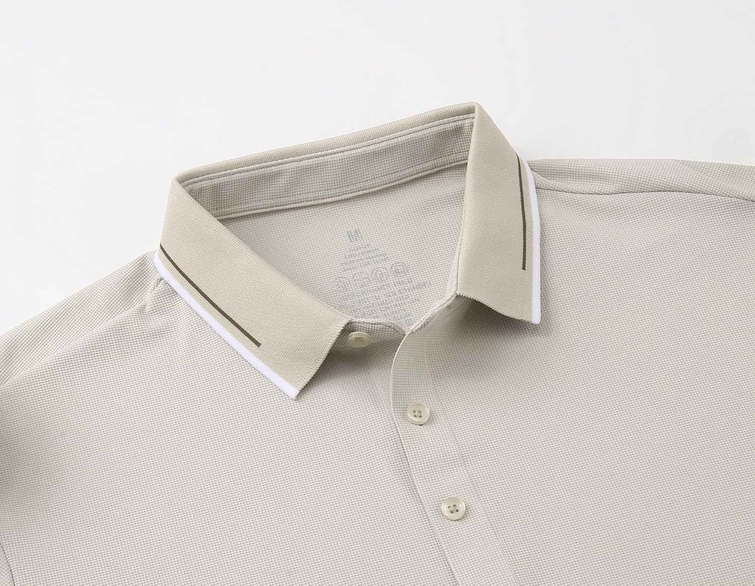Thumbnail 2 de Alex Vando Mens Golf Shirt: Moisture-Wicking Quick-Dry Polo