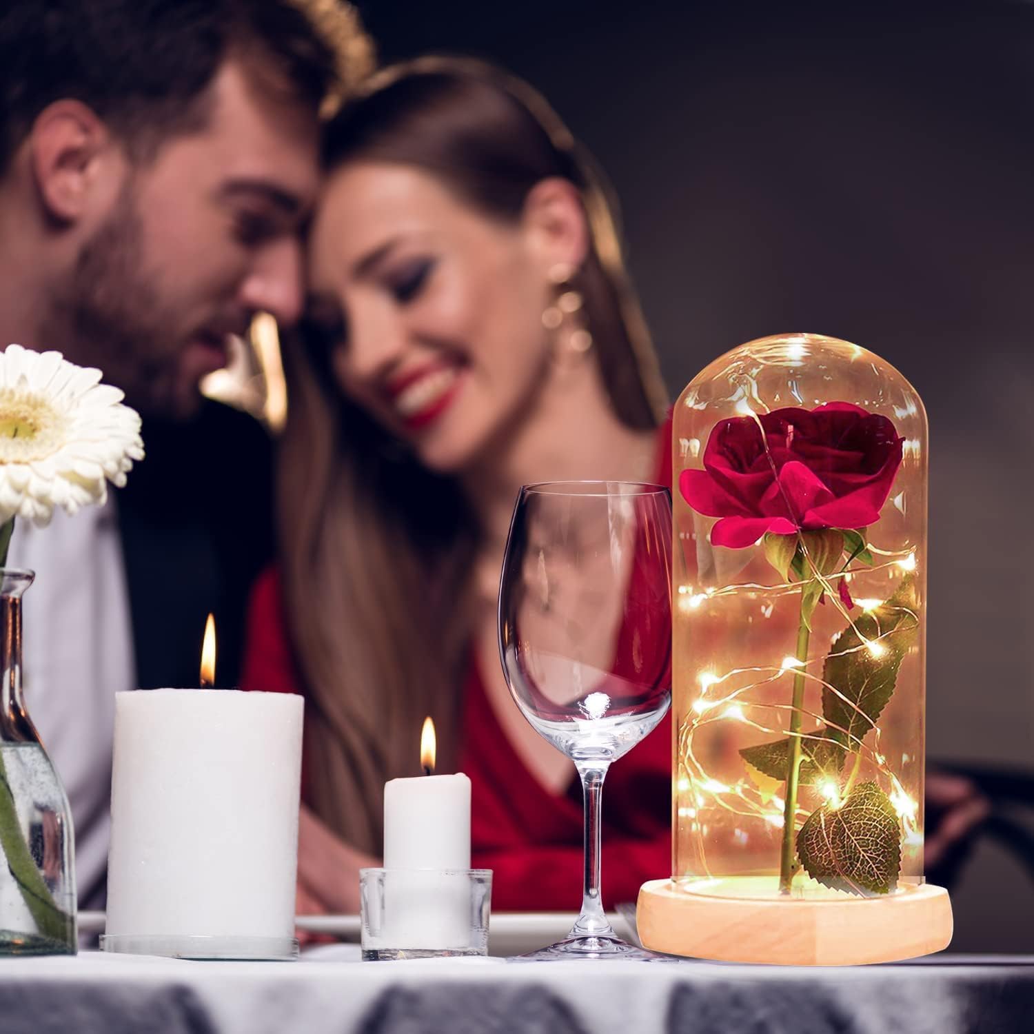 Thumbnail 3 de Dream Loom Rose Eternelle LED, 3 AAA