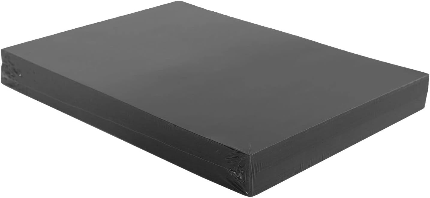Detalle 2 de Florence Papier Cartonné Noir Lisse A4 – 100 feuilles, 200 g/m²