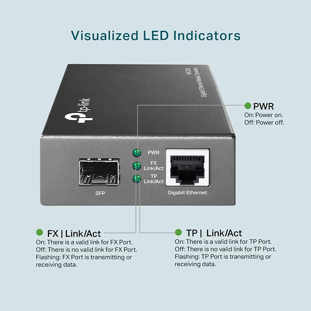 Thumbnail 6 de TP-Link MC220L Gigabit Media Converter