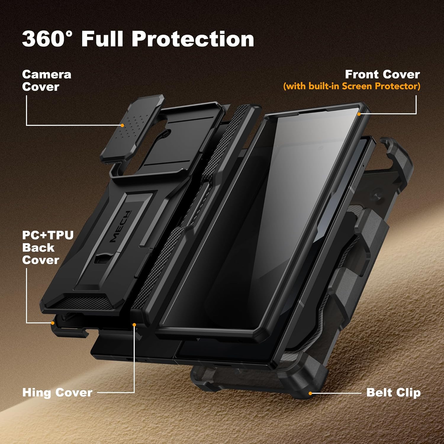 Thumbnail 6 de Tongate Z Fold 7 Case 12-month
