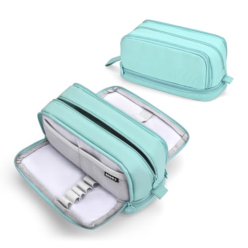 Detalle de Sciphylia Trousse Scolaire Grande Capacité : organisation et polyvalence en Vert Clair