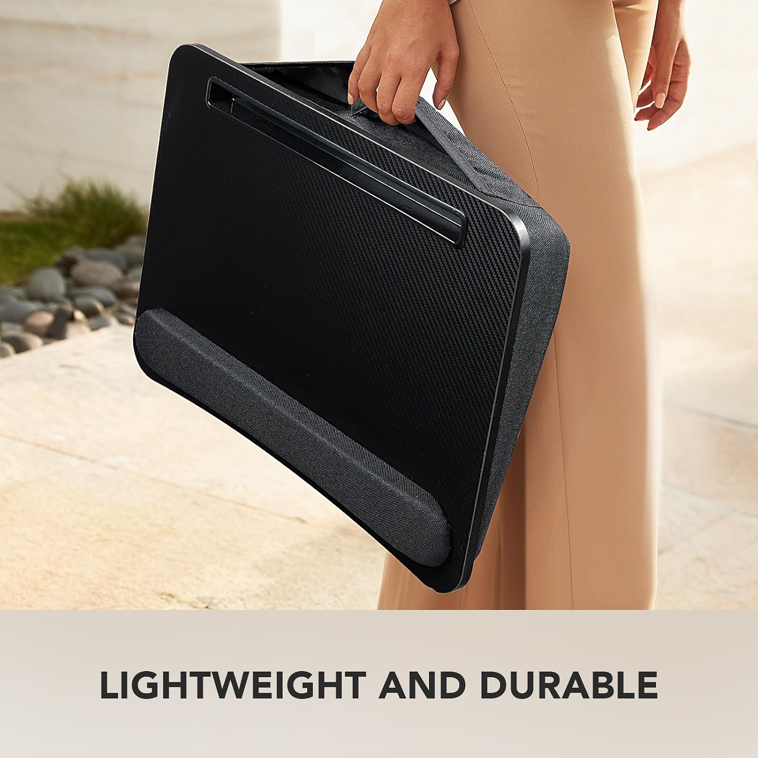 Thumbnail 6 de HUANUO HNLD12B Lap Desk with Cushion, Fits Laptops up to 15.6 Inches