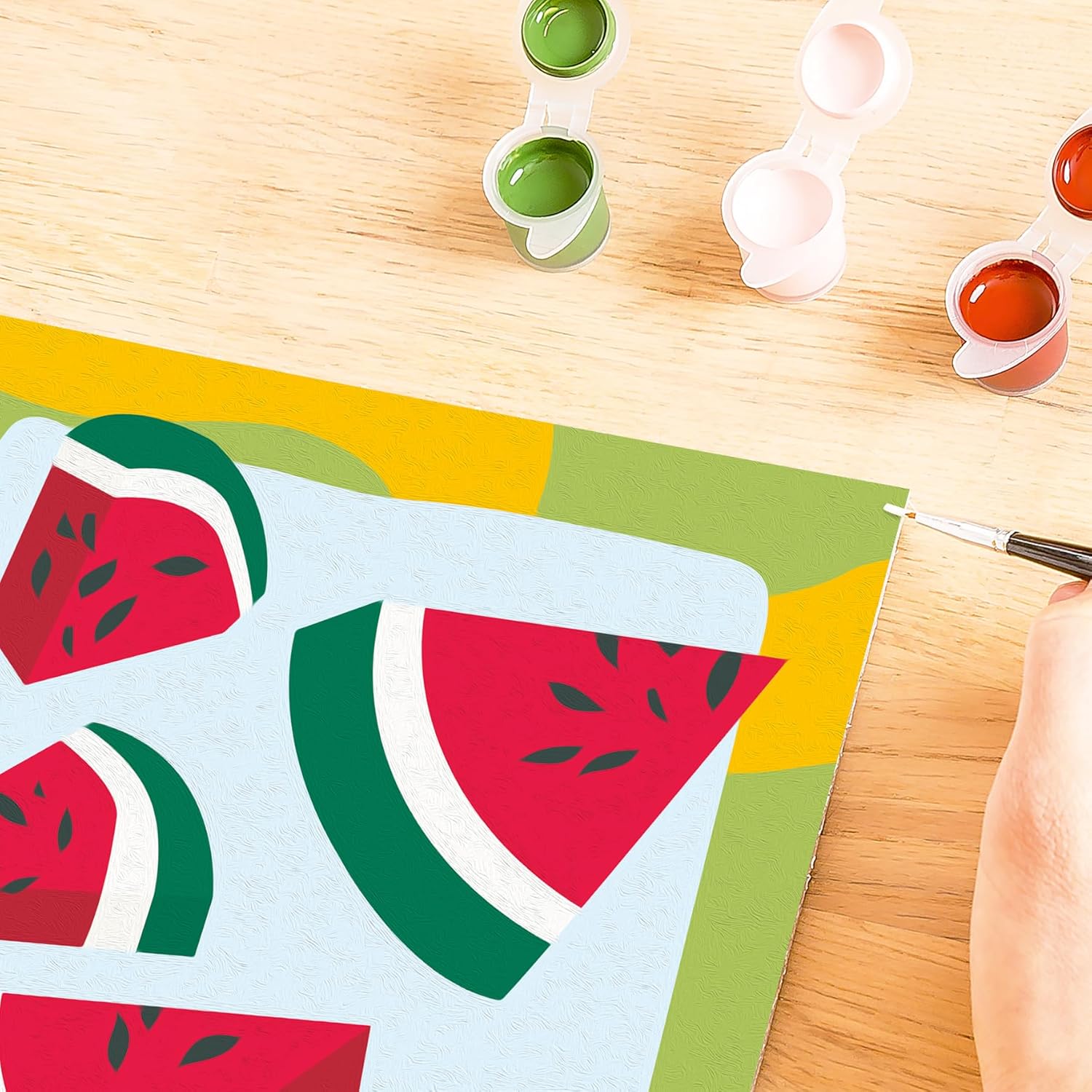Thumbnail 6 de Ravensburger CreArt 25516 Melonen – Malen nach Zahlen für Erwachsene
