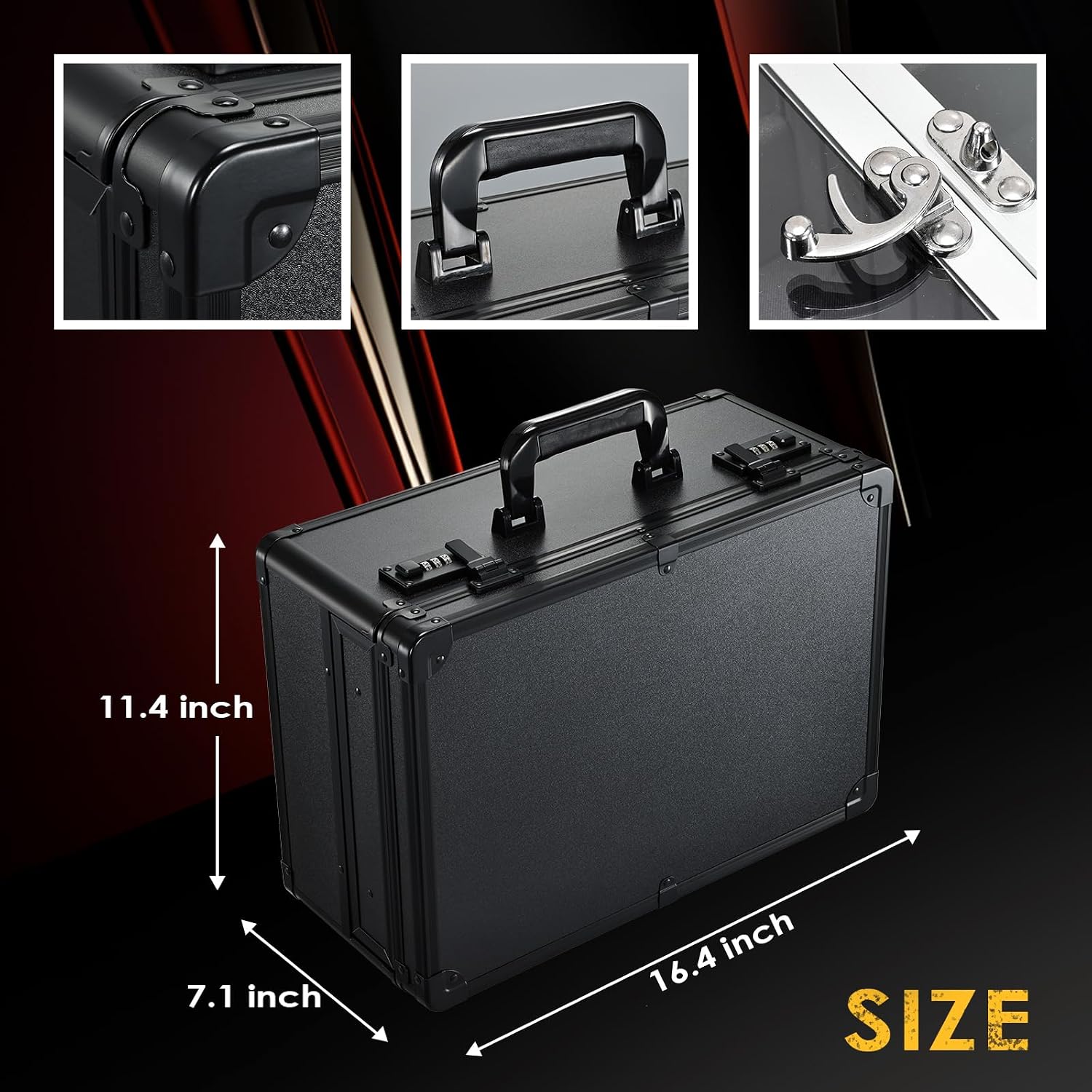 Thumbnail 5 de Yueieoun Barber Case 6 Clippers Sliding Tray: Professional On-the-Go Tool Organizer