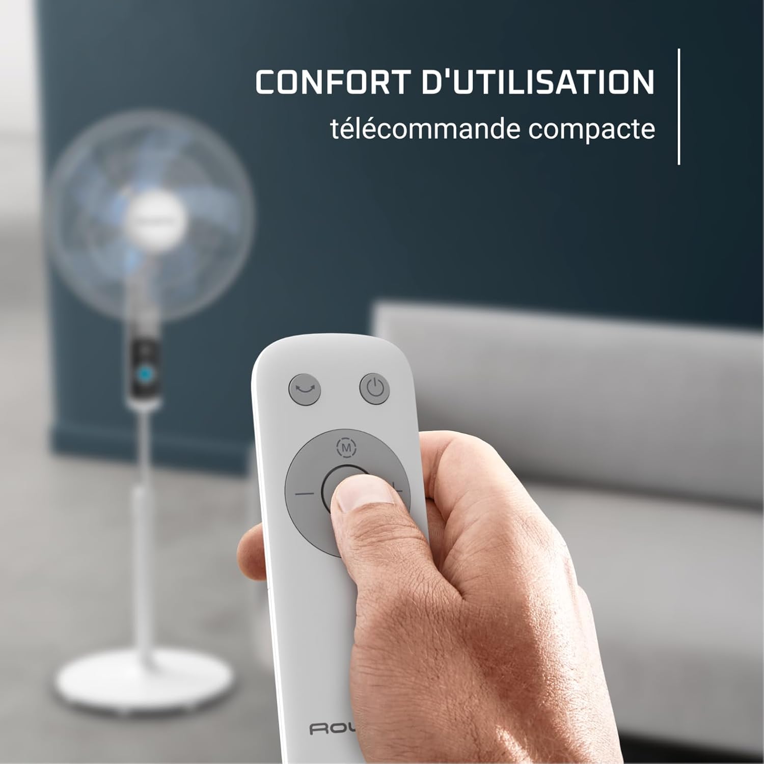 Thumbnail 2 de Rowenta Turbo Silence VU5650F0 – ventilateur sur pied silencieux avec minuteur 12 h et modes automatiques