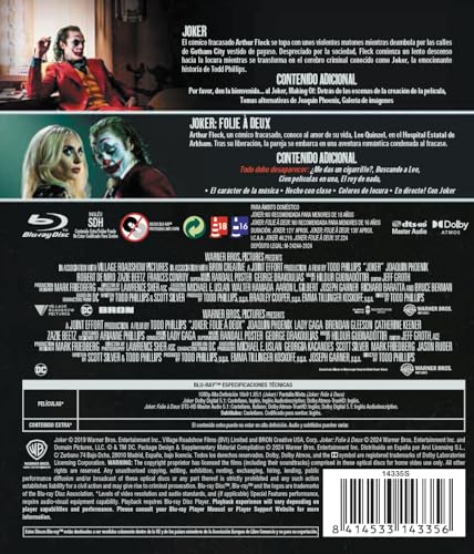 Detalle 2 de Joker 1-2 (Blu-ray) de Warner Bros. – edición Blu-ray en Amazon