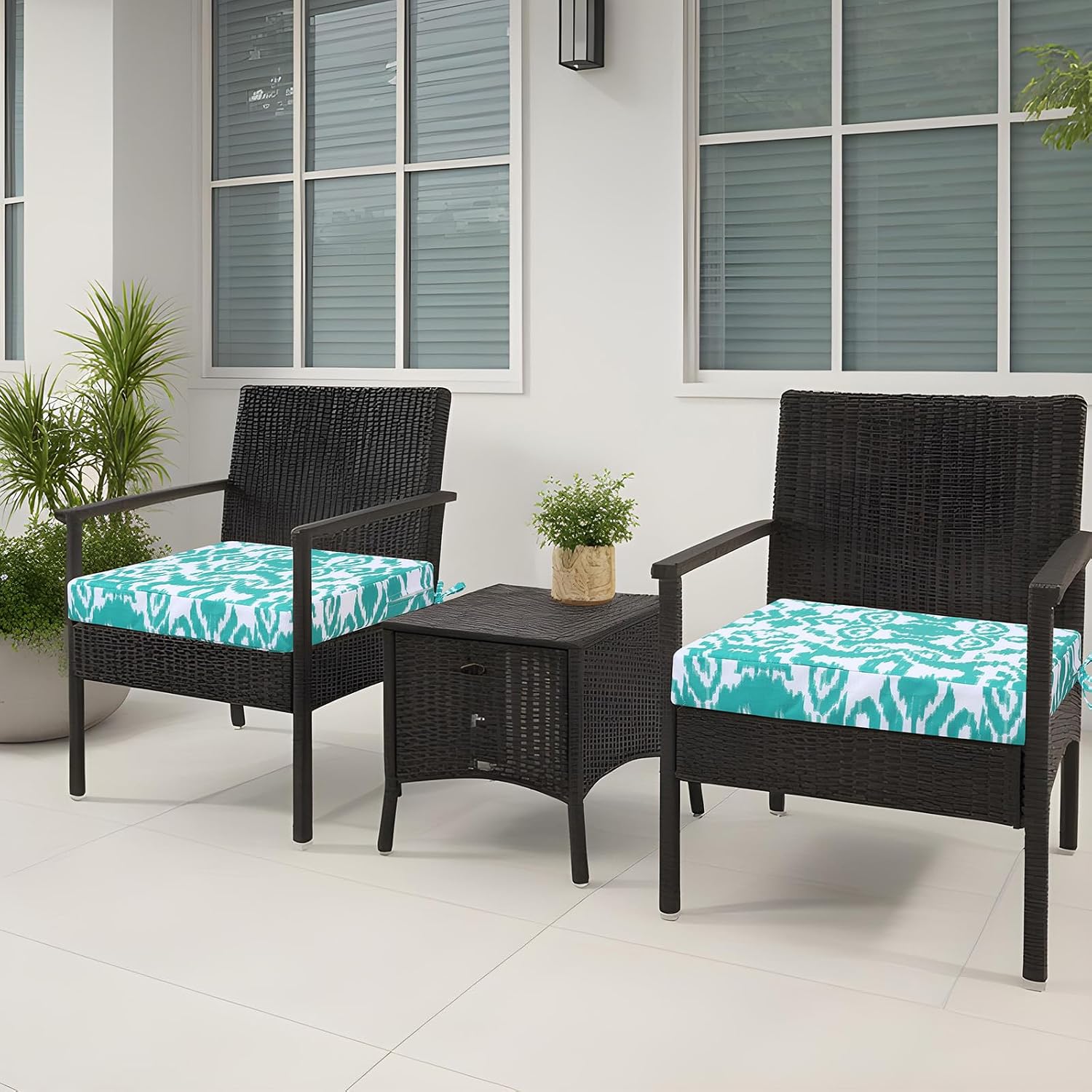 Detalle 1 de PrimePATIO chair cushion set of 2, 7cm