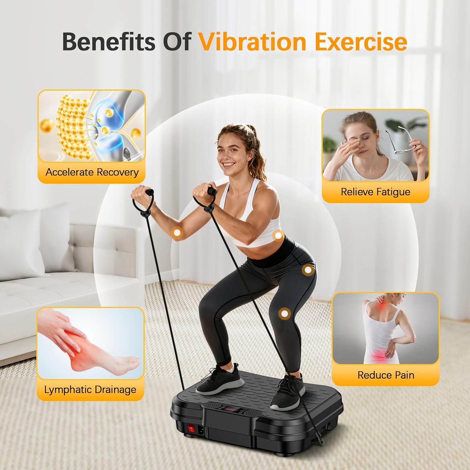 Thumbnail 5 de NXSCI Vibration Plate with 250 Speeds ⚡