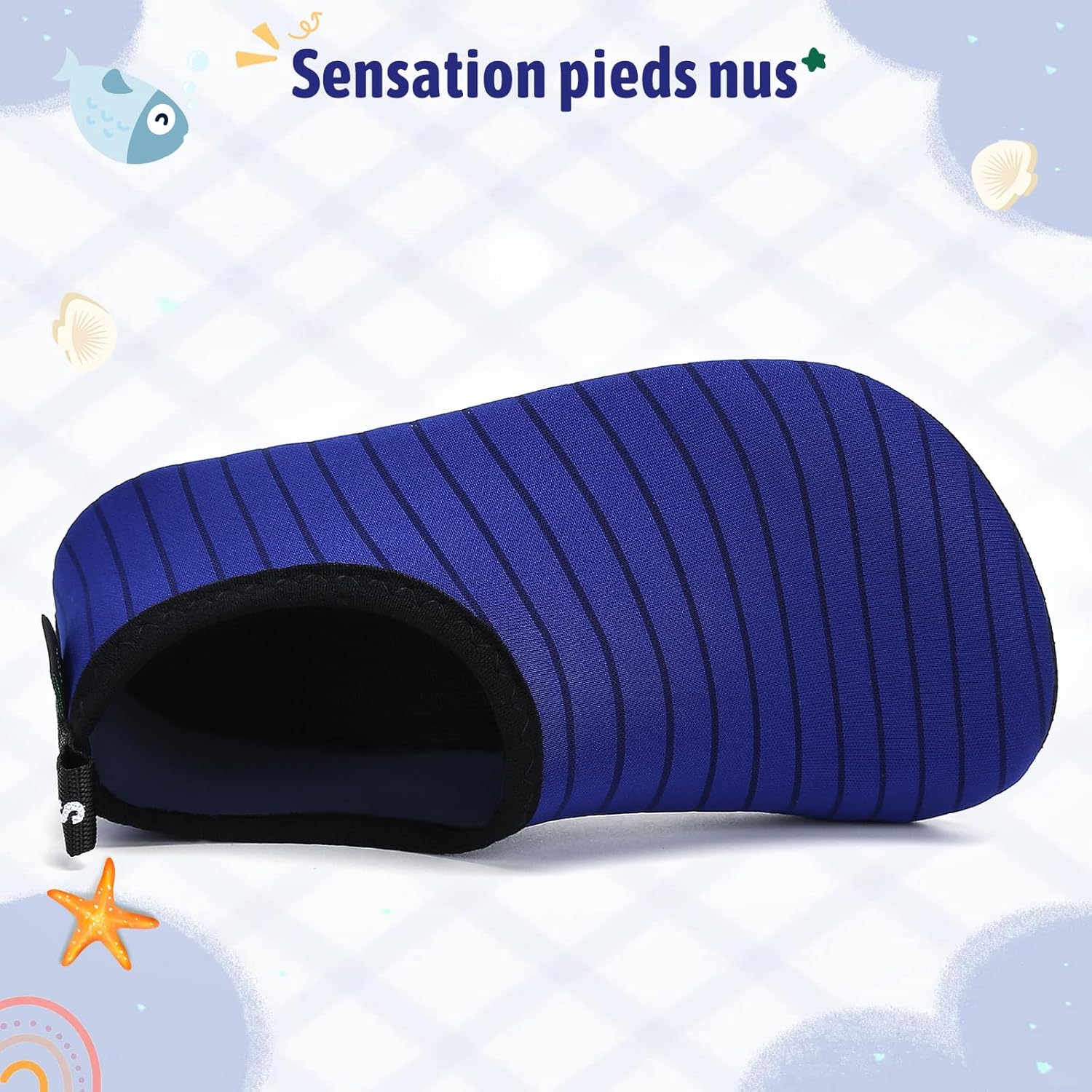 Thumbnail 5 de SAGUARO Chaussures Aquatiques Enfant – Chaussons de Plongée Respirants et Légers pour Plage, Piscine et Sports Nautiques