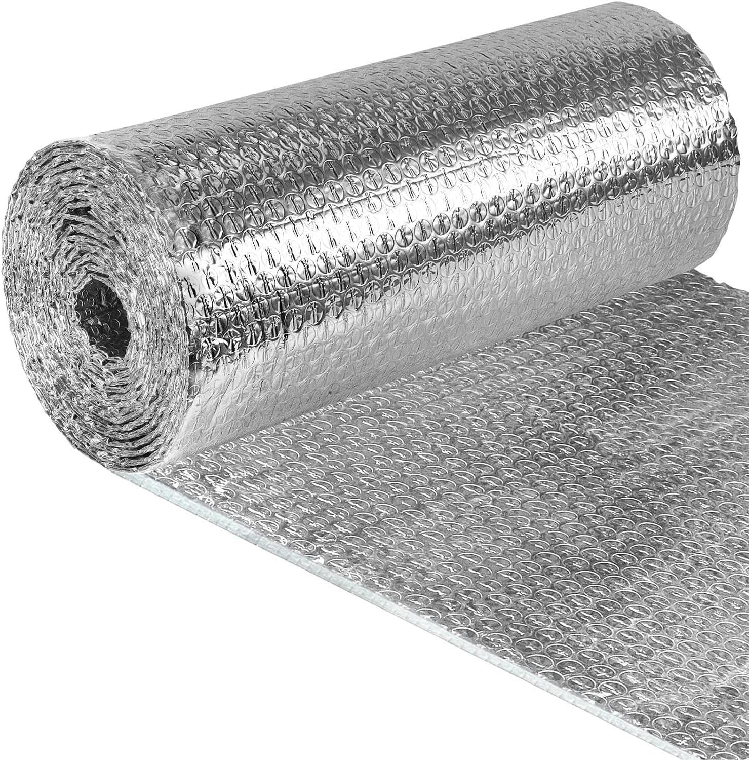 Detalle de PROJODO 15.7"x20Ft(40x610cm) Reflective Bubble Foil Insulation Roll