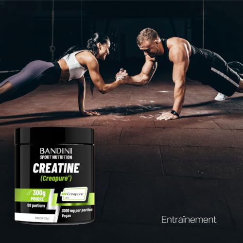 Detalle de Bandini Créatine Creapure Monohydrate en Poudre — Pure Creatine Bandini