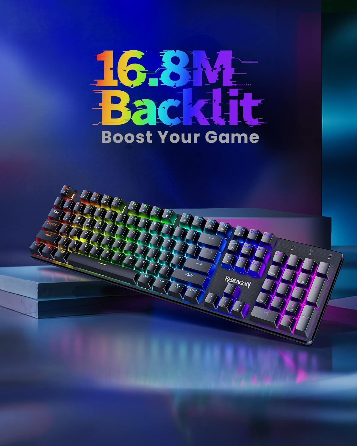 Detalle de Redragon K671KS Wireless Mechanical Gaming Keyboard