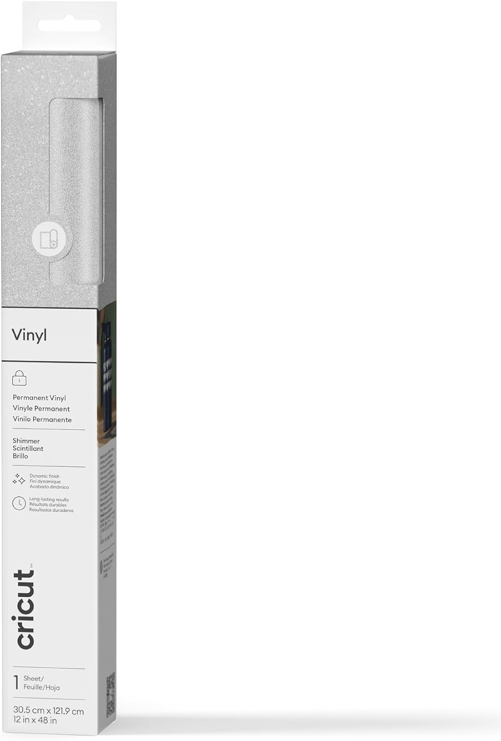 Thumbnail 5 de Cricut Vinyle Premium Permanent 30×120 cm argent 🎨