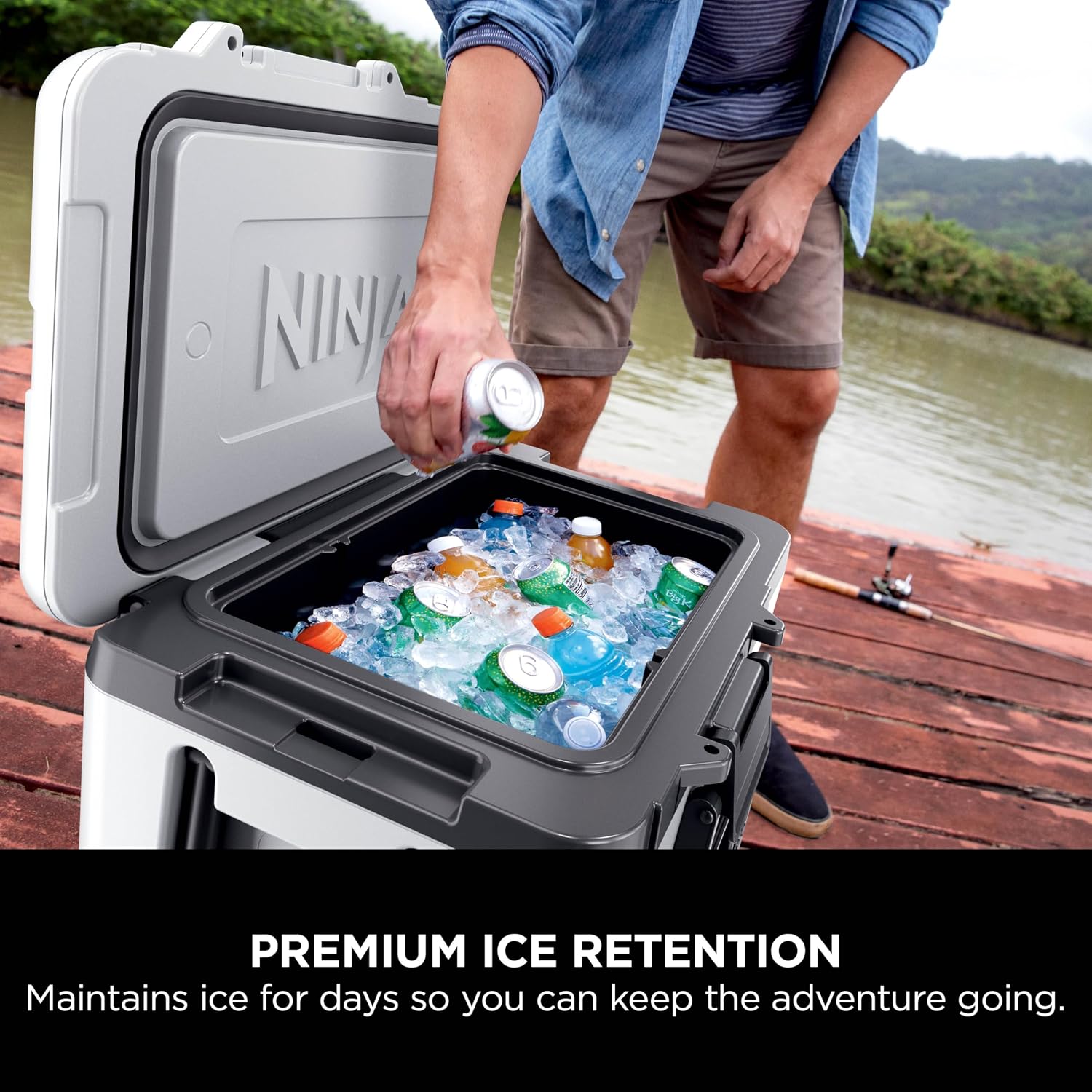 Thumbnail 4 de Ninja FrostVault 42L Heavy-Duty Insulated Cool Box