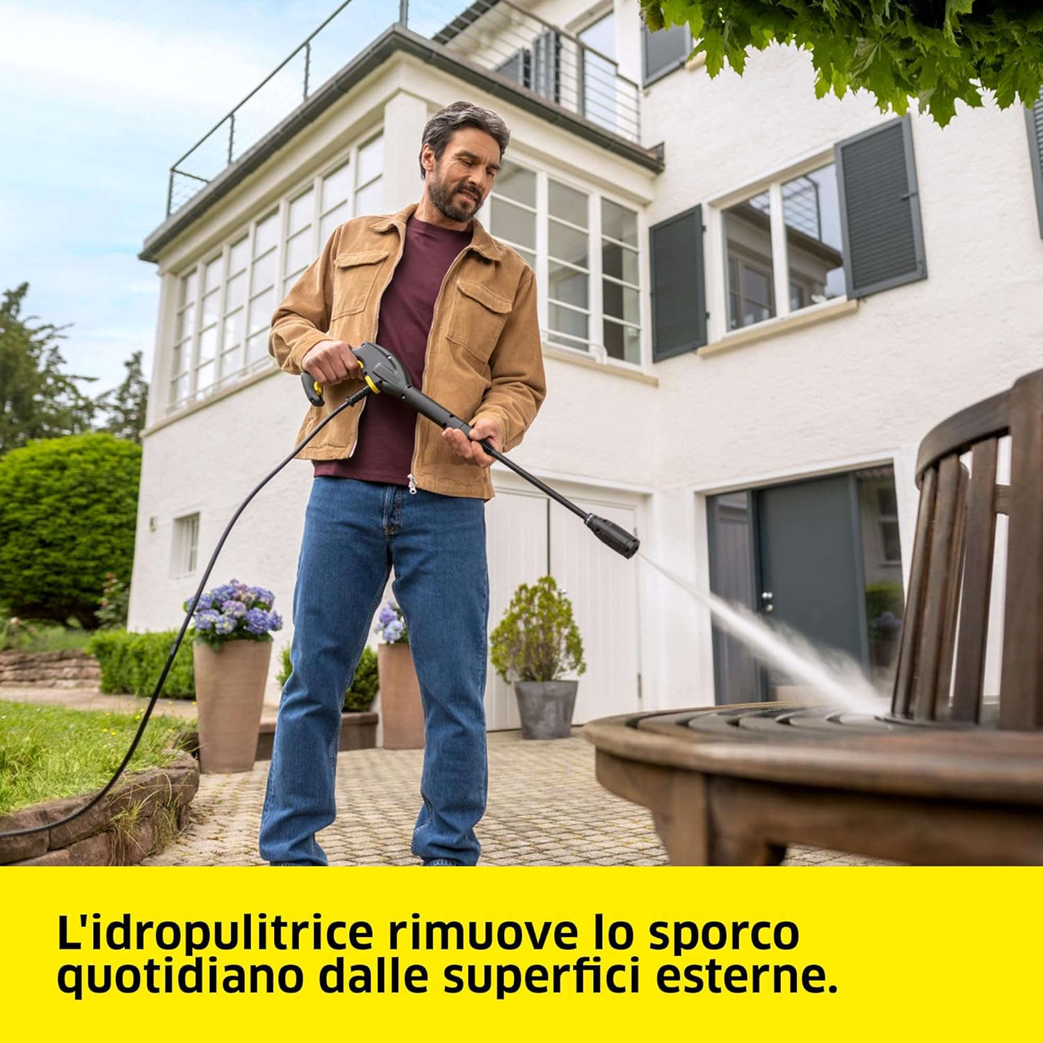 Detalle 2 de Kärcher Idropulitrice K 2 Horizontal VPS: compatta lavatrice ad alta pressione fino a 110 bar