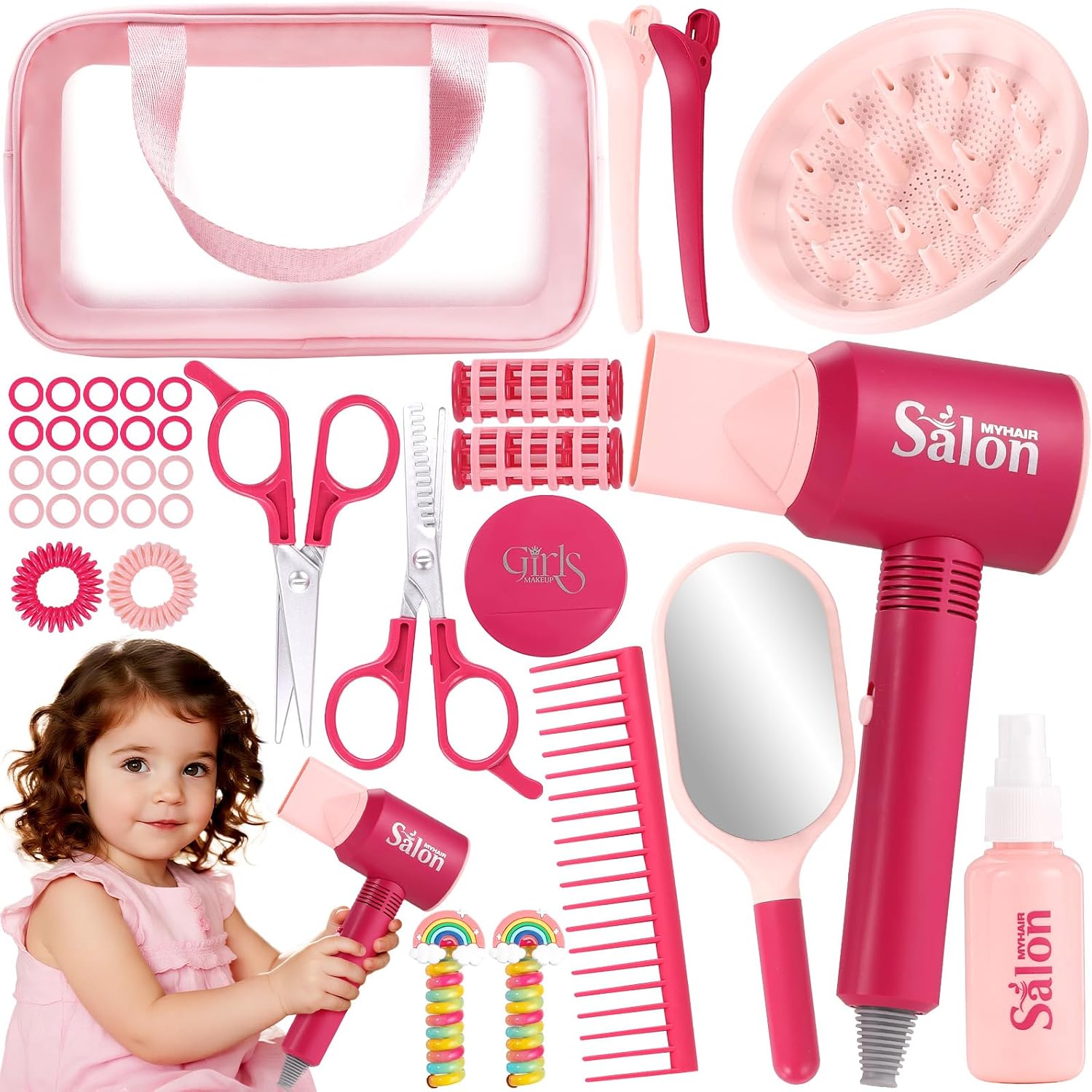 Detalle de GAGAKU Friseur Set Kinder 38-teilig