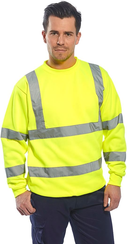 Detalle 2 de Portwest Sweatshirt haute visibilité jaune XXL ⚙