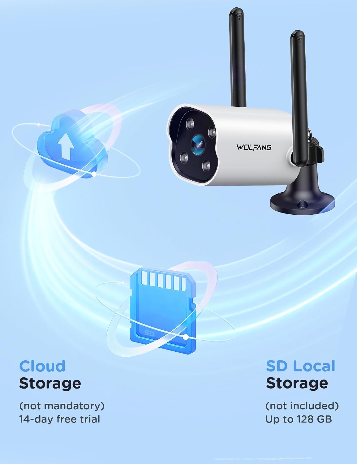 Thumbnail 6 de Wolfang 2K Outdoor Security Camera