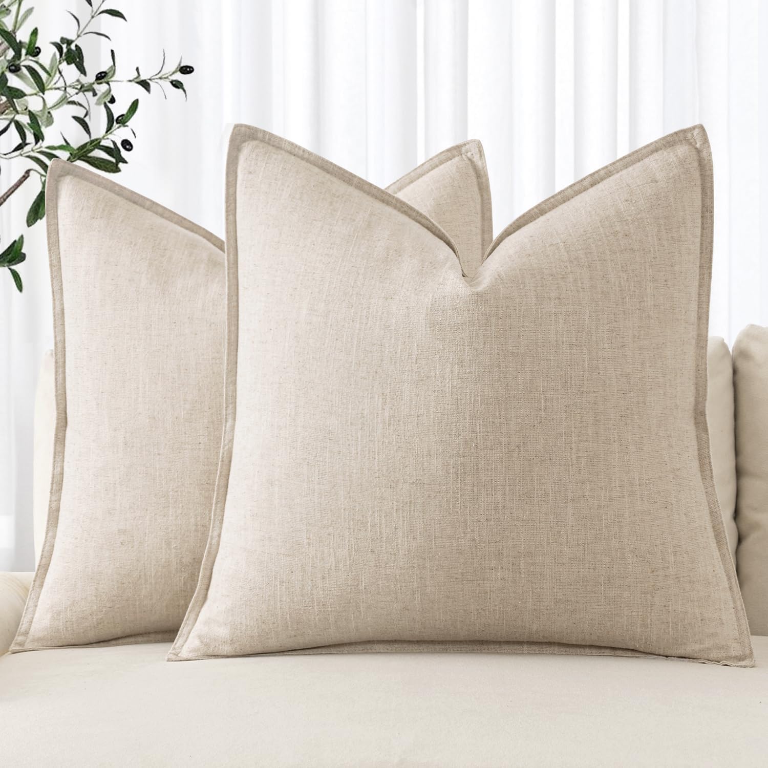 Detalle de MIULEE Decorative Pillow Covers 26x26
