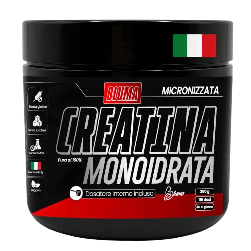 Detalle de Creatina Monoidrata in Polvere Micronizzata 350 g – Bluma