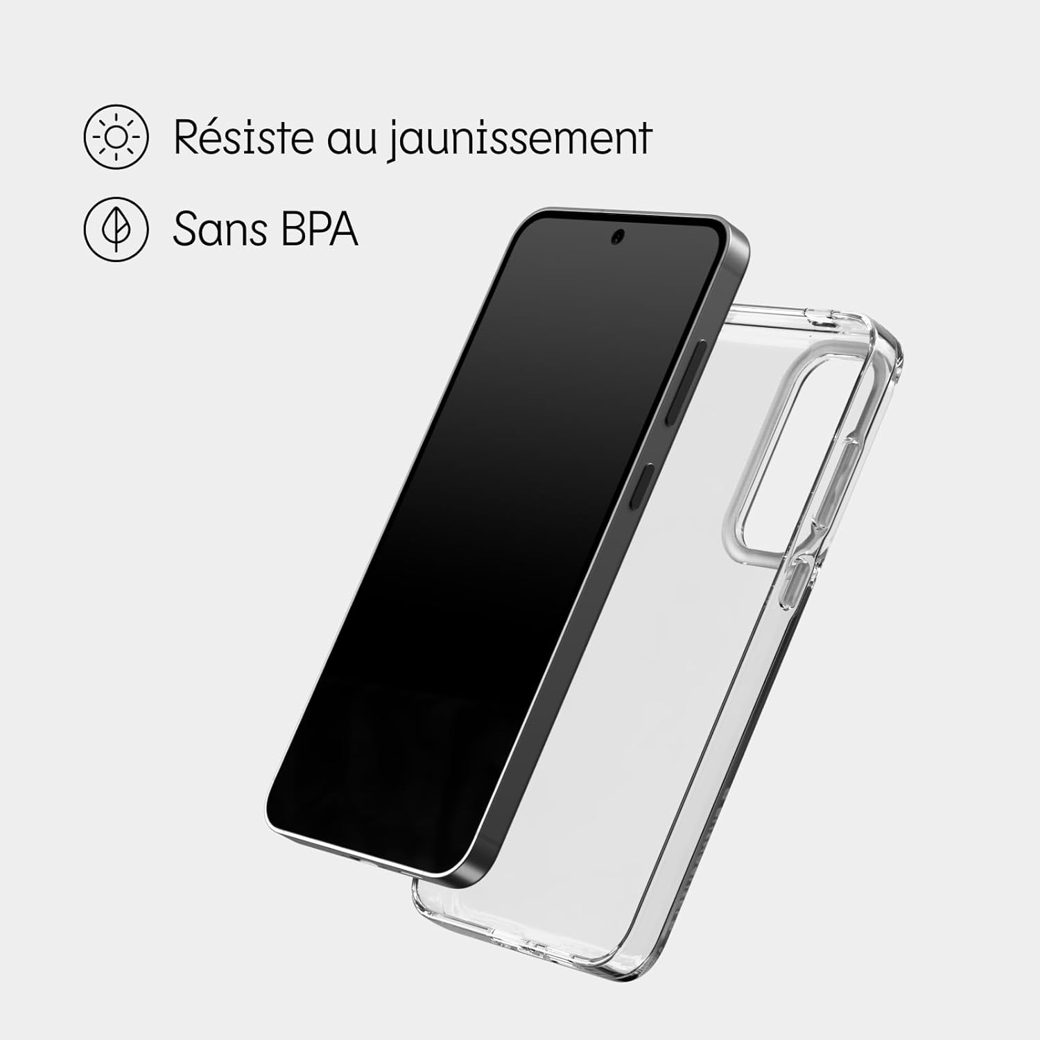 Thumbnail 3 de Coque RhinoShield Clear pour Galaxy S24 FE — transparence maximale et protection fiable