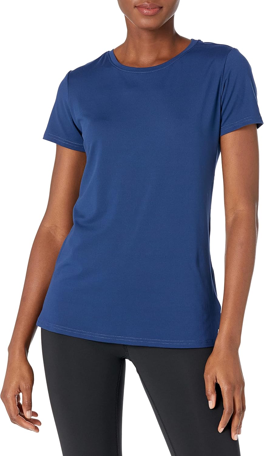 Thumbnail 1 de Amazon Essentials Damen Active Quick Dry Tech Stretch T-Shirt mit Rundhalsausschnitt (Kurzarm, Loose Fit)