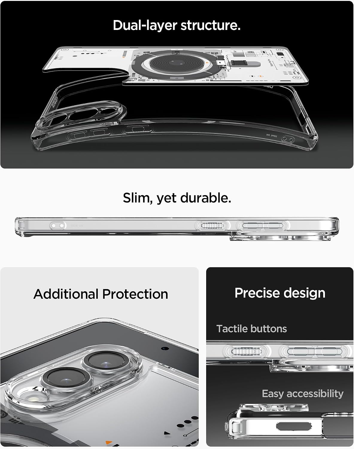 Thumbnail 6 de Spigen Ultra Hybrid MagFit Coque pour Samsung Galaxy S25 Edge