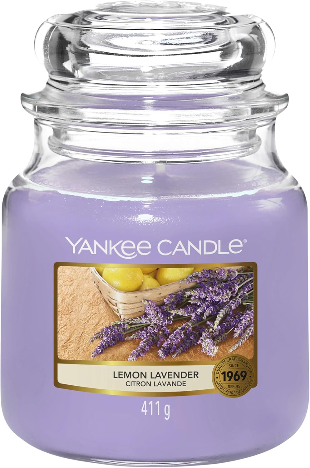 Yankee Candle Citron Lavande moyenne 411 g 🕯