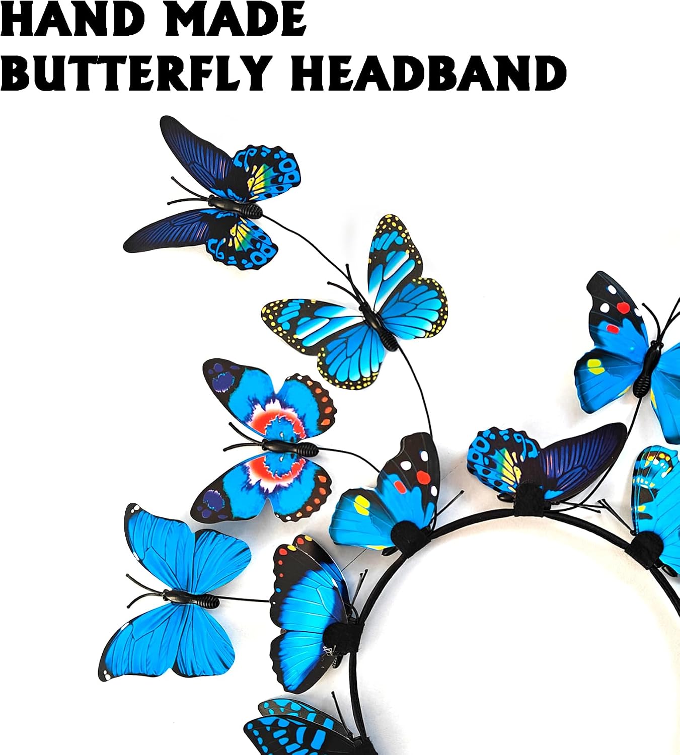 Detalle 2 de Butterfly Wings Costume for Women in 75D Satin