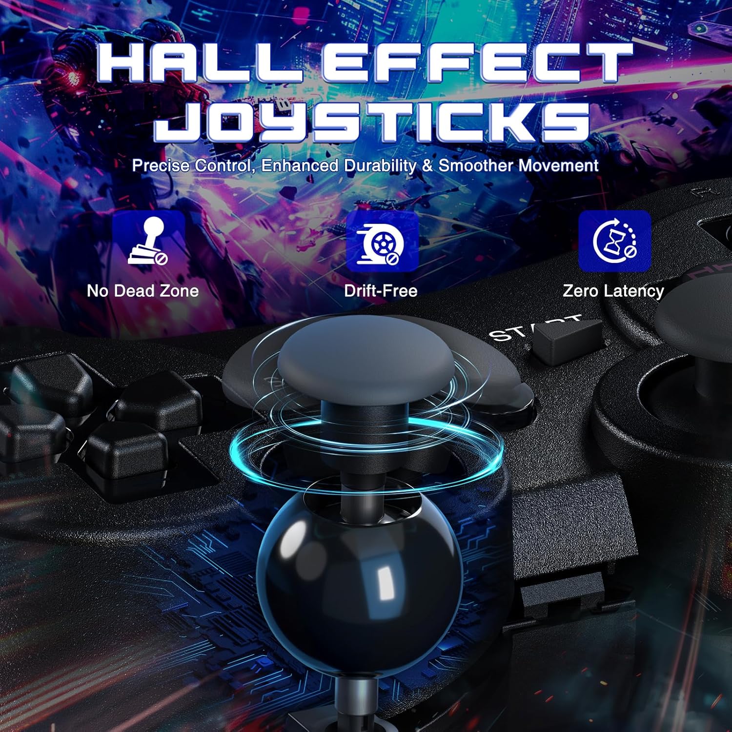 Thumbnail 2 de Sefitopher Wireless Controller for PS3 – Bluetooth Gamepad with DualShock Feel and USB Charging Cable