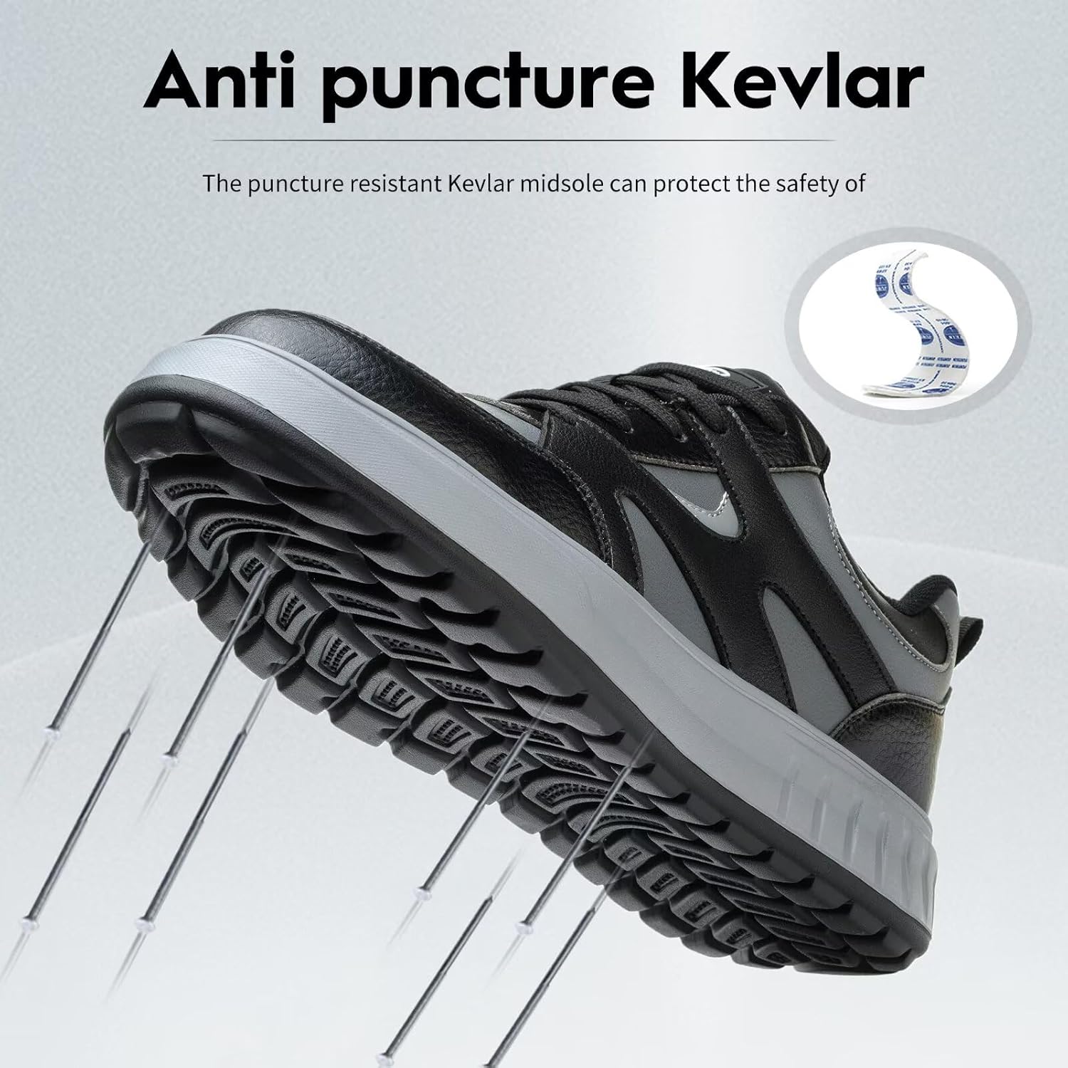Thumbnail 4 de Scarpe Antinfortunistiche Leggere con Punta in Acciaio
