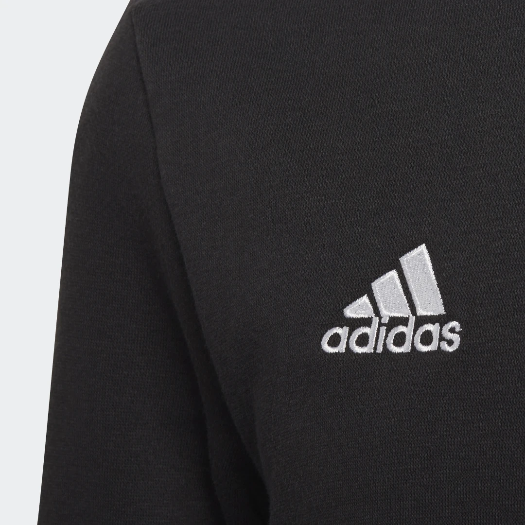 Thumbnail 2 de Sudadera Entrada 22 de Adidas, negra: comodidad diaria con estilo sencillo