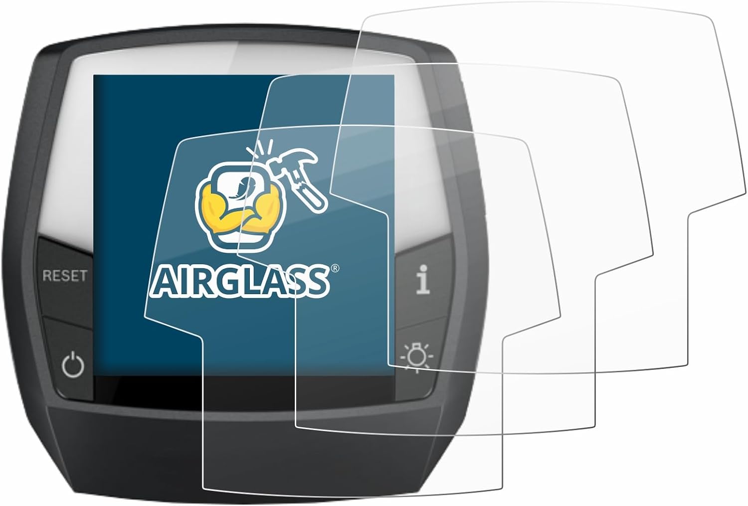 Thumbnail 1 de BROTECT Protector Pantalla Cristal para Bosch Intuvia 3 unidades