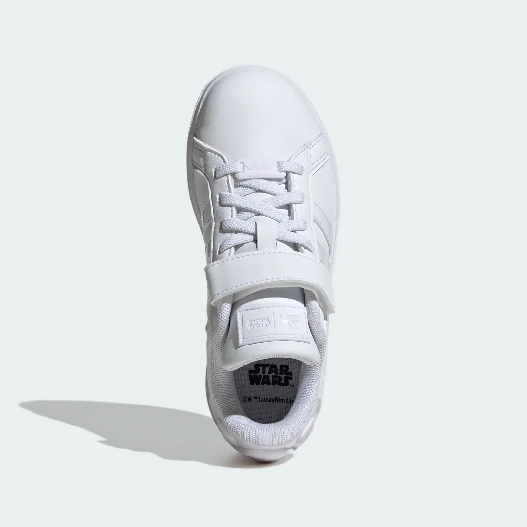 Thumbnail 2 de Zapatilla Adidas Star Wars Grand Court 2.0 (niños) – Blanco, estilo y comodidad para peques