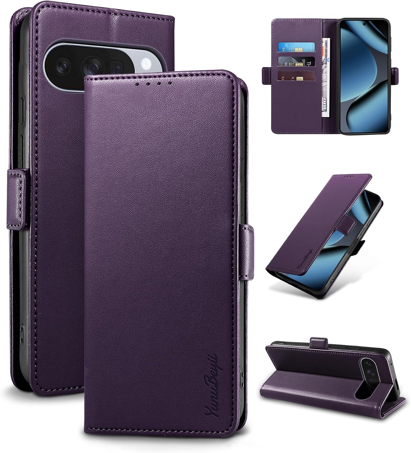 Detalle de Yunubeyii Pixel 10 wallet case