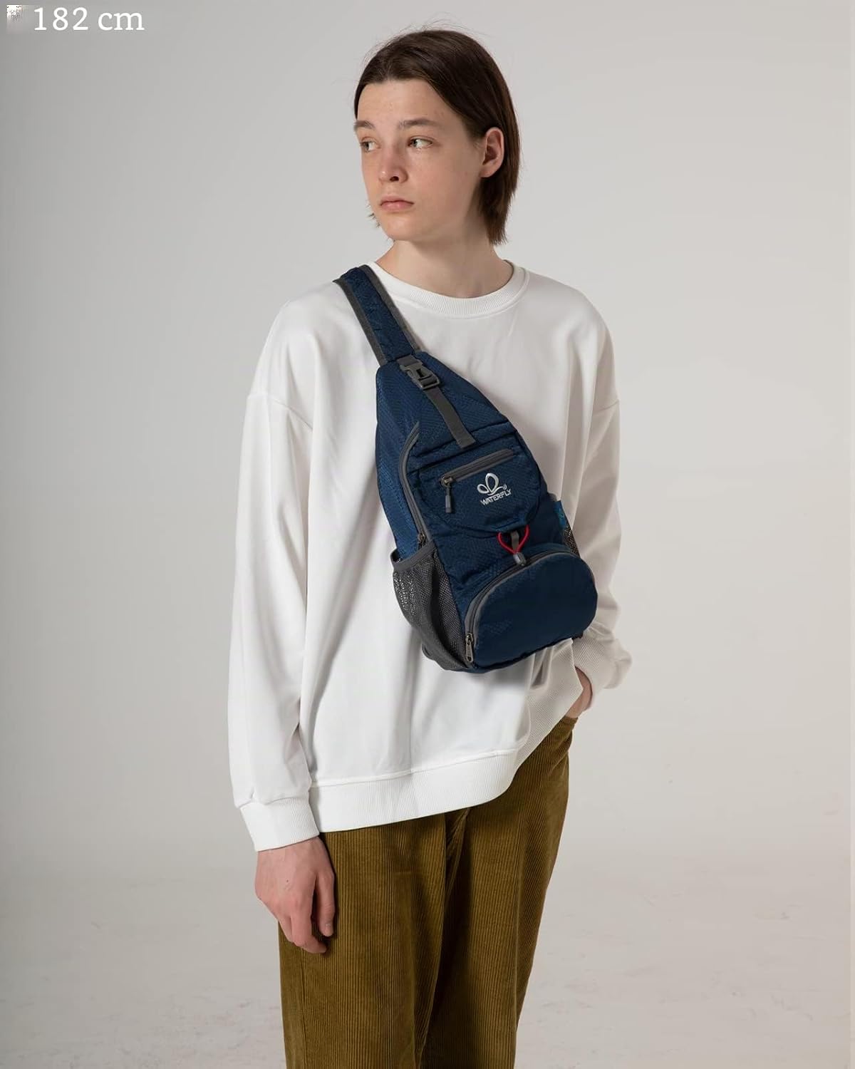 Thumbnail 1 de WATERFLY Brusttasche Sling Bag Klein – faltbare Crossbody für Reisen, Wandern und Alltag