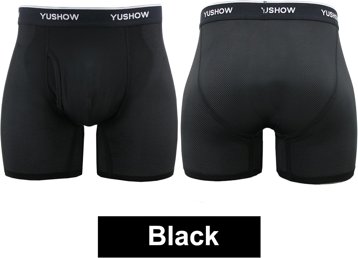 Detalle 2 de YUSHOW Boxershorts Herren 4er Pack Mesh 4er Pack