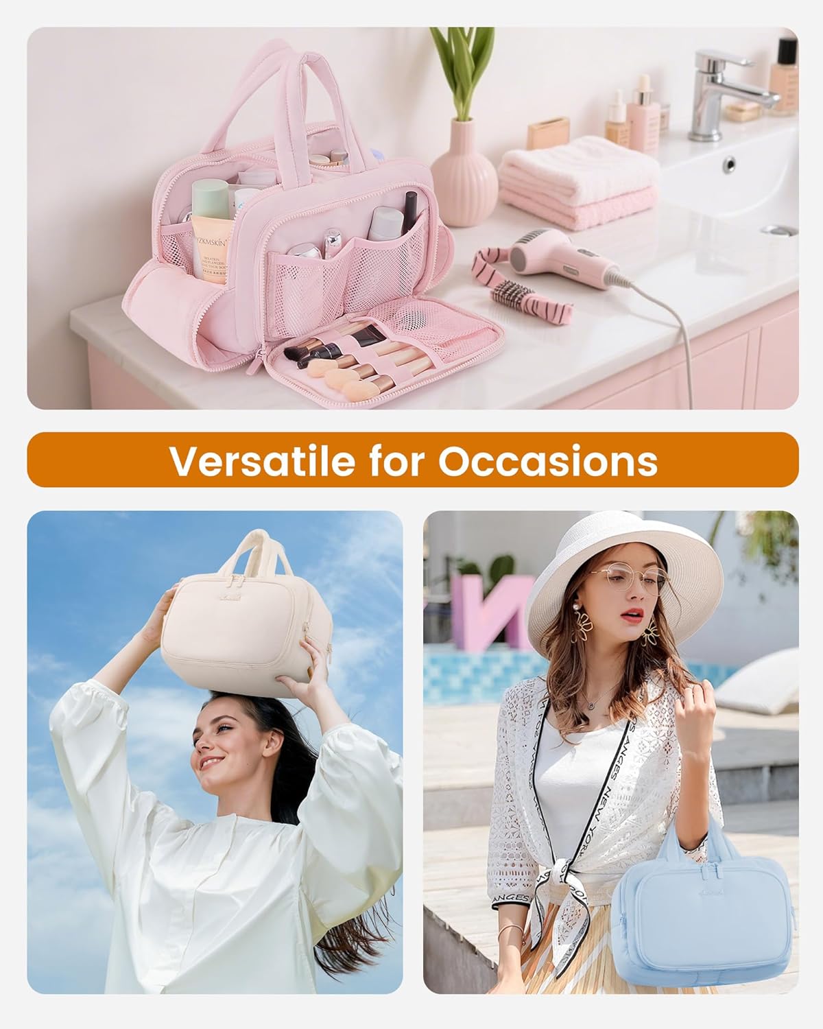Thumbnail 5 de LOVEVOOK Kulturtasche Damen 29 x 20 x 18 cm