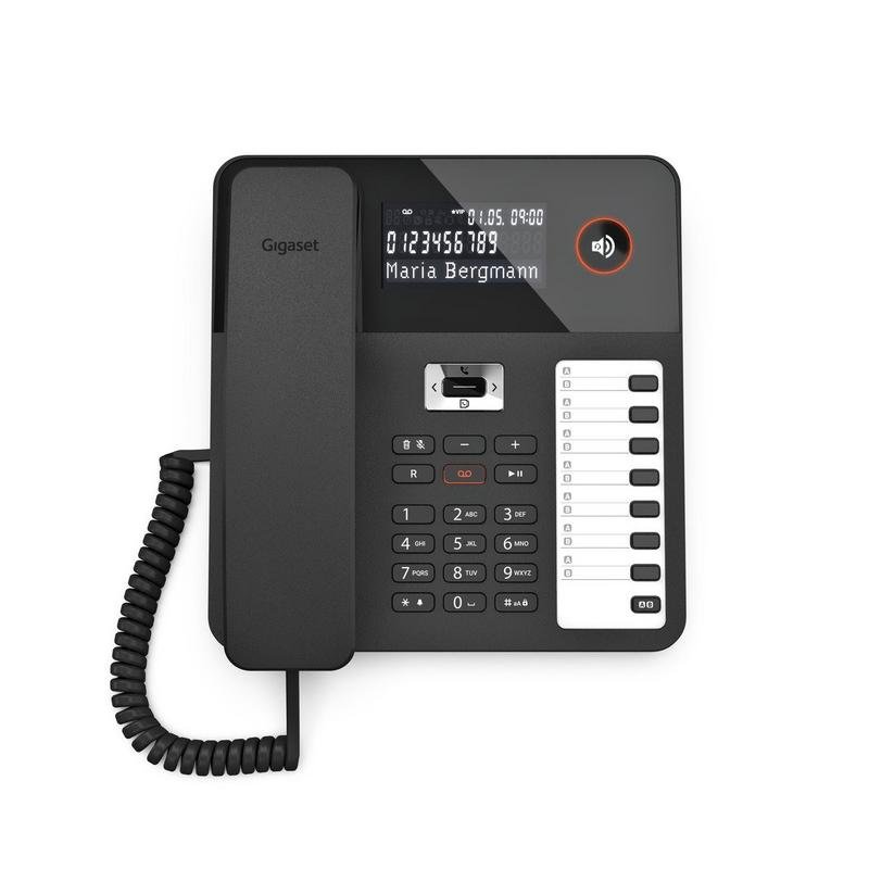 Detalle de Gigaset DESK 800A, teléfono DECT con contestador y agenda de 200 contactos