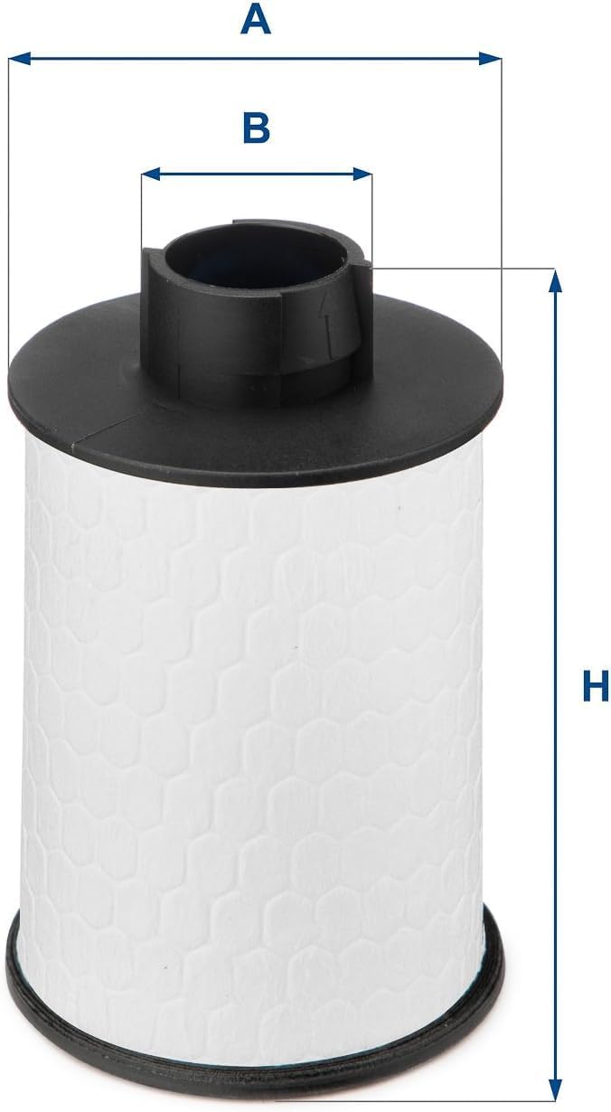 Detalle 2 de Filtre diesel UFI Filters 60.H2O.00 (filtre à carburant) – remplacement pour modèles Citroën, Fiat, Peugeot