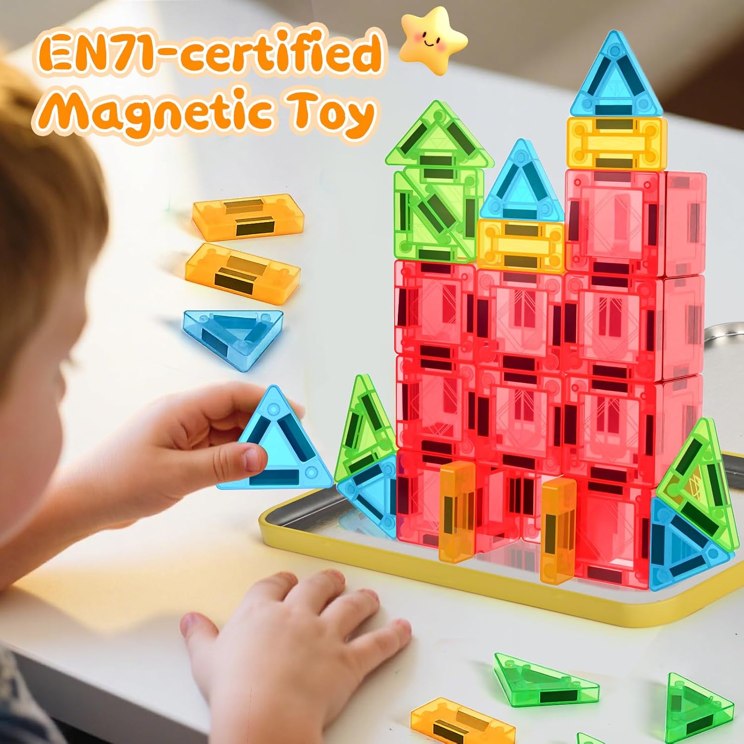 Thumbnail 1 de LeagoEra Mini Magnetic Tiles 32PCS set