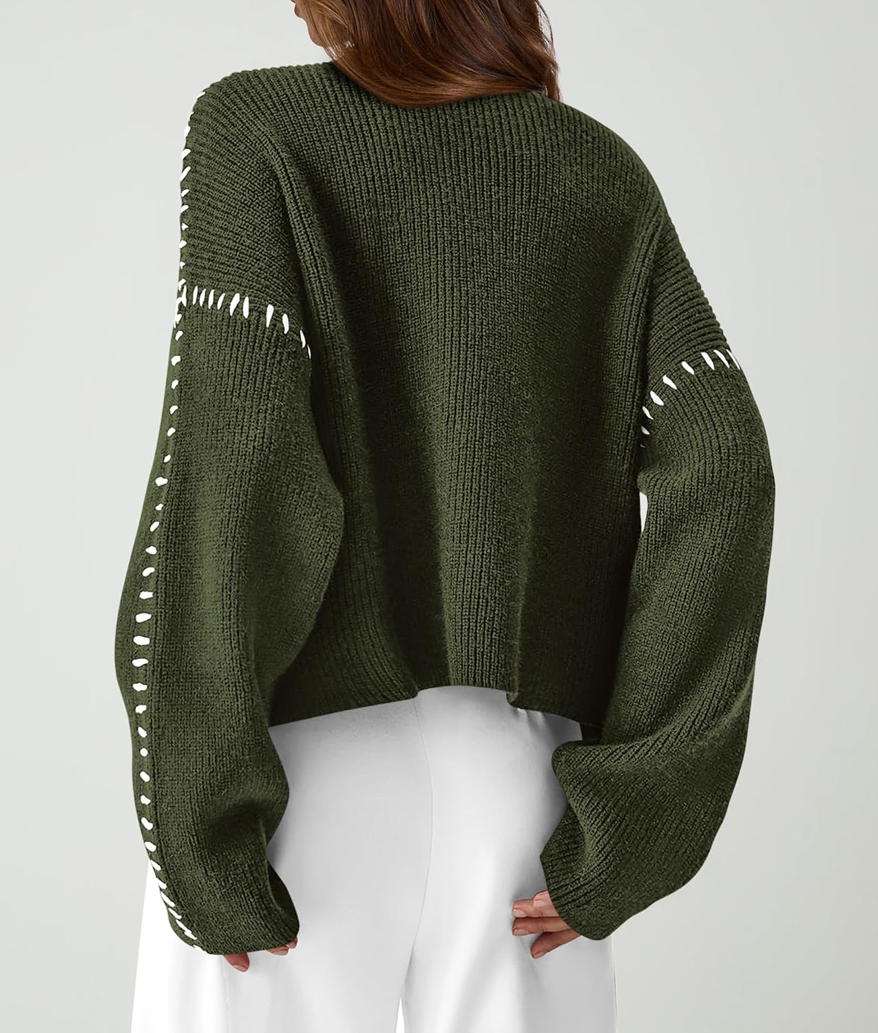 Detalle 2 de PRETTYGARDEN 2026 Chunky Knit Sweater