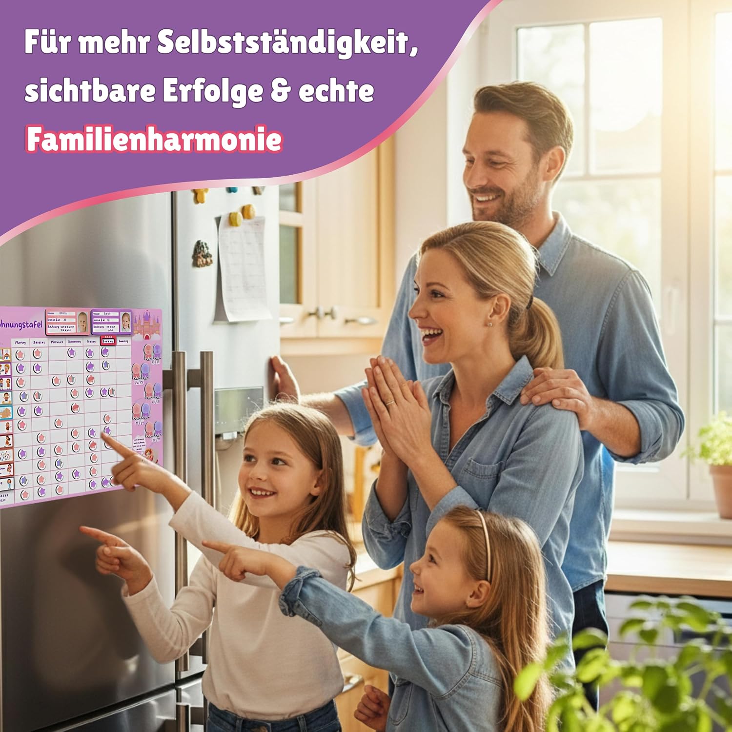 Detalle de LogiMe Belohnungstafel 200 Aufgaben XL 🗓