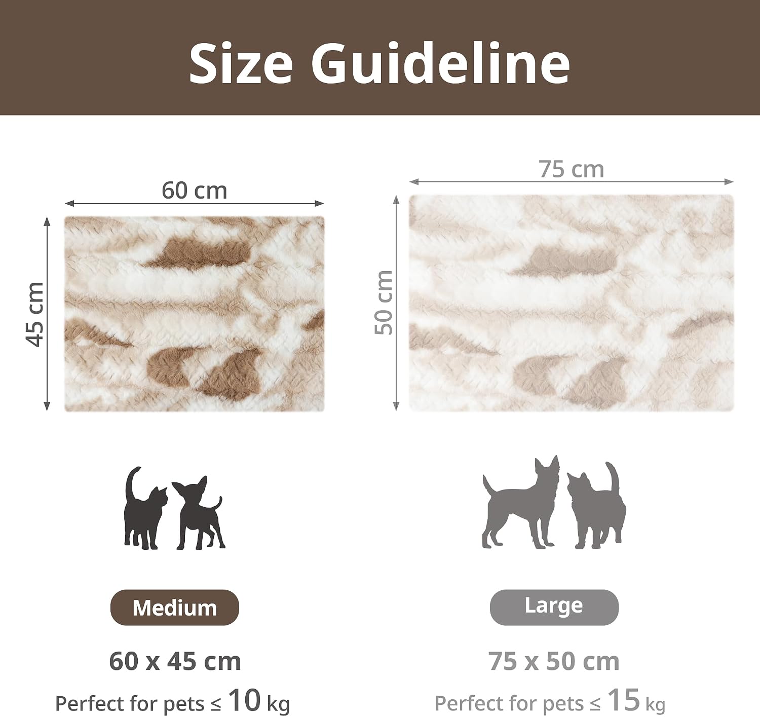 Thumbnail 5 de Petace Self-heating Cat Bed 60 x 45 cm 🐱